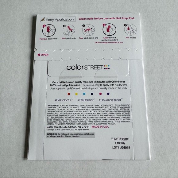 Color Street: Tokyo Lights | Rose Gold Glitter Sparkle Party Metallic Pink - Picture 4 of 16